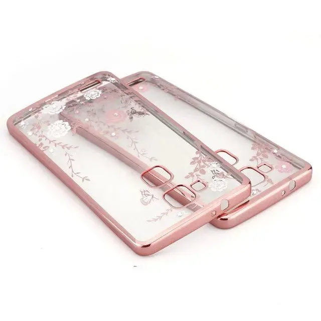 Luxury Glitter Rhinestone Case sfor Huawei Ascend Mate 7 Silicone Ultra thin Back Cover for Phone Skins Shell |