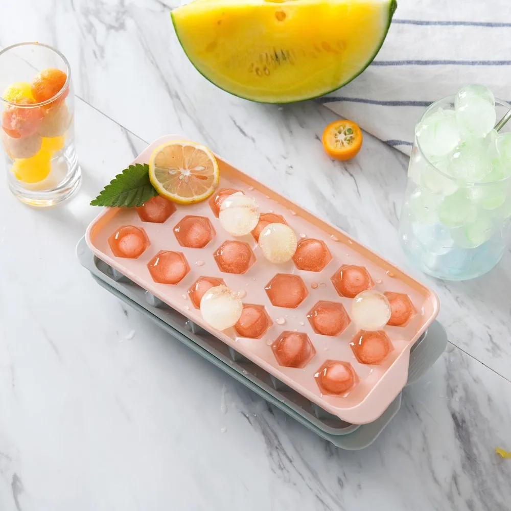Ящик для кубиков льда с крышкой 33/18 сетка Морозильная форма напитков