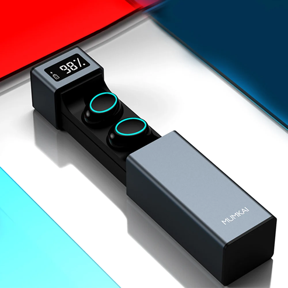 TWS наушники темно черные беспроводные Bluetooth Мини спортивная Гарнитура вкладыши 5 0