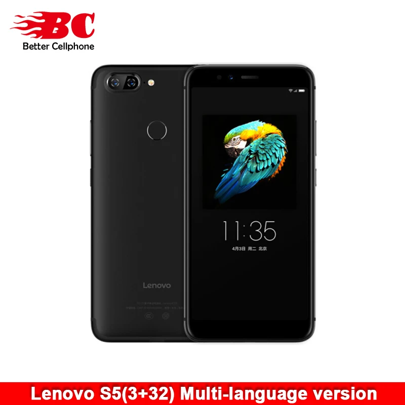 Первоначально Глобальный Lenovo S5 K520T Смартфон Snapdragon 625 Восьмиядерный Зуй 3 7 2 0 ГГц 3000