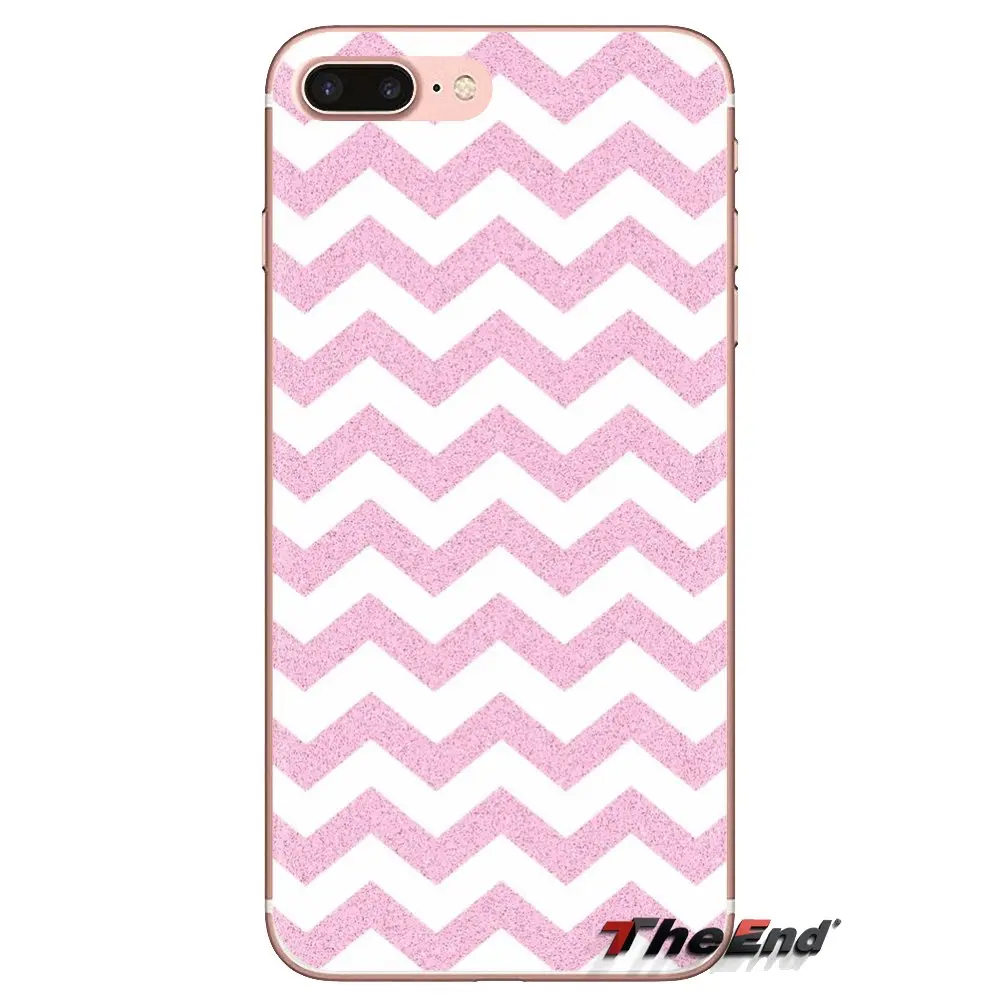 For Samsung Galaxy J1 J2 J3 J4 J5 J6 J7 J8 Plus 2018 Prime 2015 2016 2017 Silicone Phone Case Gold Pink Glitter chevron Colorful |