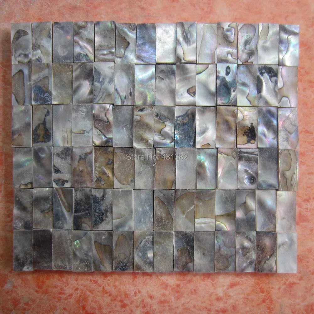 HYRX пресноводная мозаичная плитка перламутровая декоративная полоски mosaique