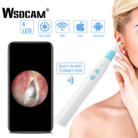 Wifi Endoscope Integrated 3.9mm Ear Pick Tool Visual Ear Spoon Ear Cleaning Endoscope Camera For Android PC Mini Borescope Tool