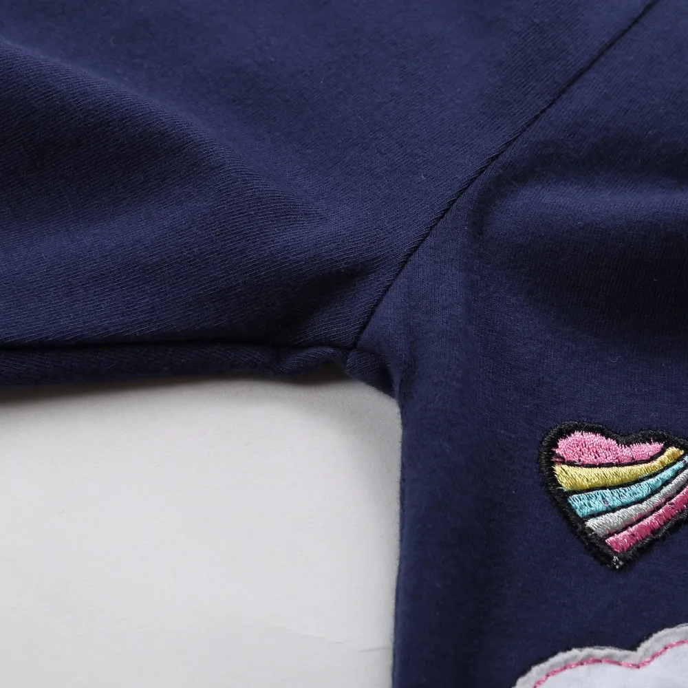 New Fall Autumn Spring baby girls Printing cartoon Leggings Quality Cotton rainbow Unicorn Pants 2-7year Clothes Clothing