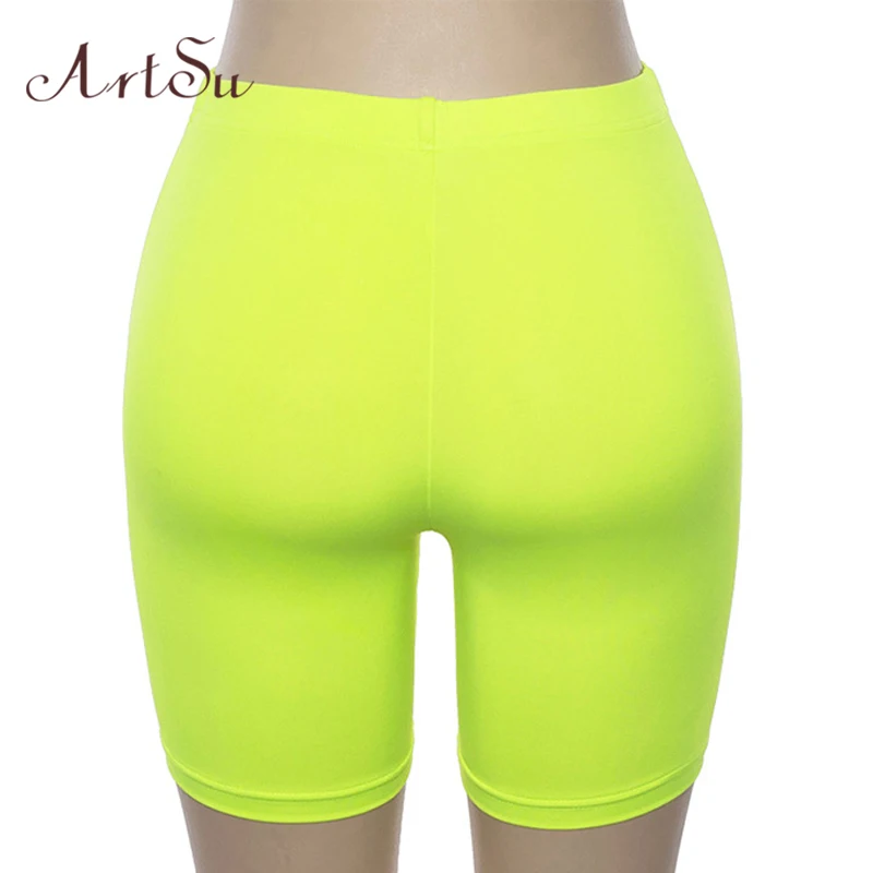 ArtSu Fashion Women Shorts High Waist Slim Short Feminino Sexy Outdoor Club Party Elastic Pants Female New ASSH40043 | Женская одежда