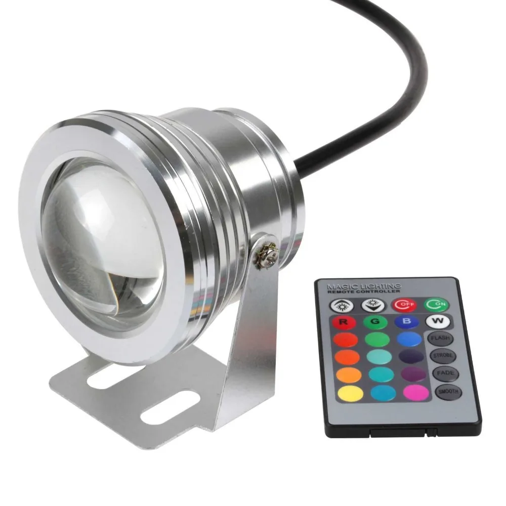 10XDHL новый продукт 10 Вт 12 В постоянного тока RGB светодиодный подводный фонтан