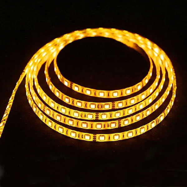 Водонепроницаемая светодиодная лента 24 В 5 м/лот гибкие светодиодные лампы SMD 5050 60