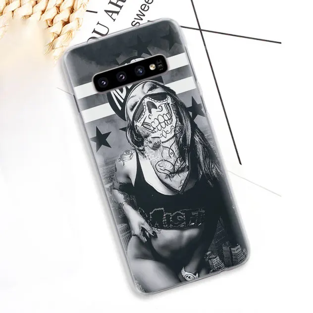 10 Чехлы для телефонов Like A Boss Sexy Ass Girl dollar для Samsung Galaxy S10e S10 Plus S8 S9 Plus S6 S7 Edge A40 A50 A70 M20 чехол - Цвет: 10