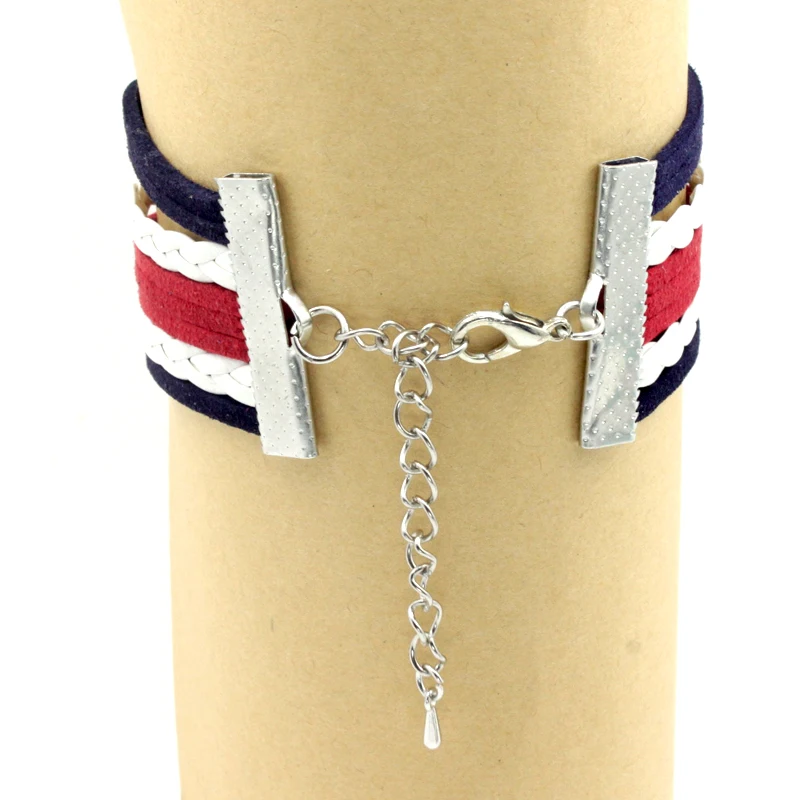 High Quality Infinity Love New York Giants Football Bracelet Best Gift for Fans Custom Any Themes | Украшения и аксессуары