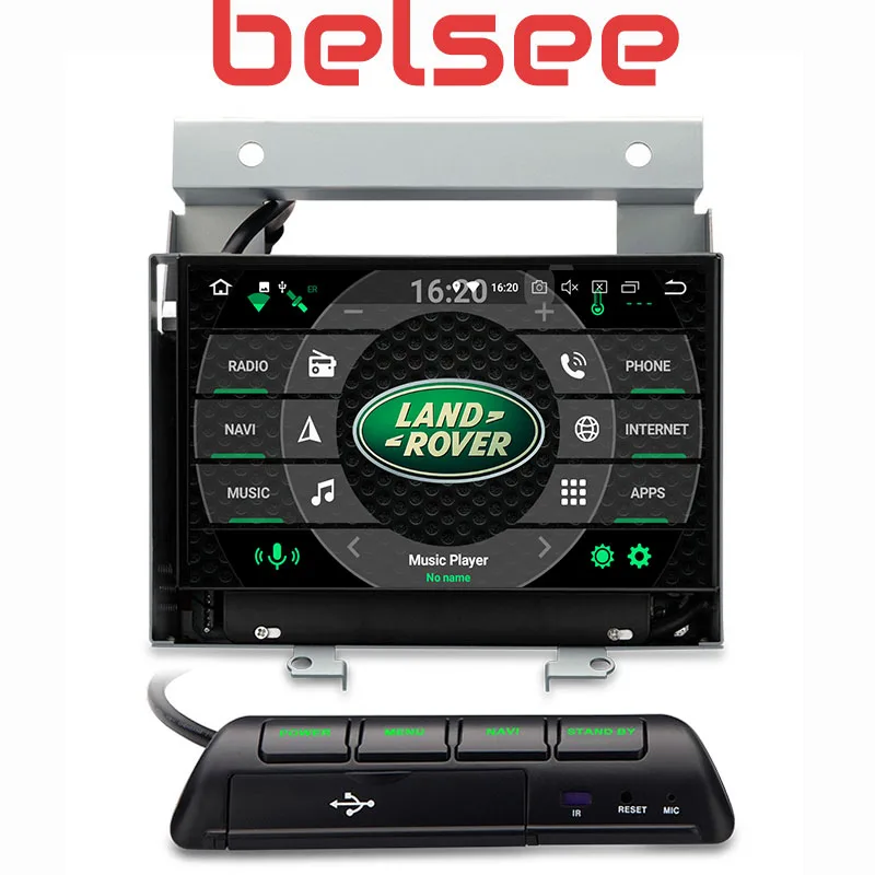 Belsee Android 9,0 Автомагнитола для Land Rover Freelander II 2 стерео головное устройство Bluetooth Сенсорный экран 4 ГБ 8 ядерный GPS навигация