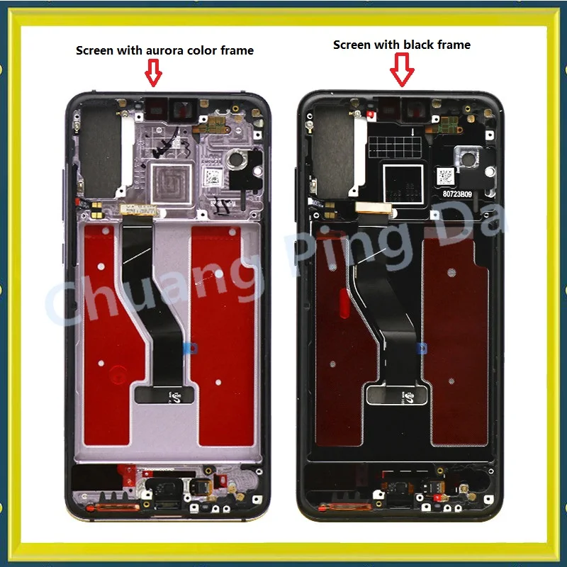 Оригинальный ЖК дисплей 6 1 дюйма для Huawei P20 Pro с рамкой сенсорный экран