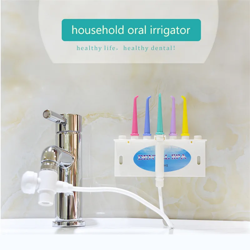 Mrosaa Household Water Flosser Oral Irrigator Dental SPA Floss Jet Pick Irrigation Bathroom Care | Дом и сад