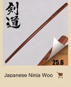 Темно-красный Жесткий деревянный меч самурая Bokken практика Кендо палка Бусидо Катана PU ножны, скаббард бренд Supply-100cm