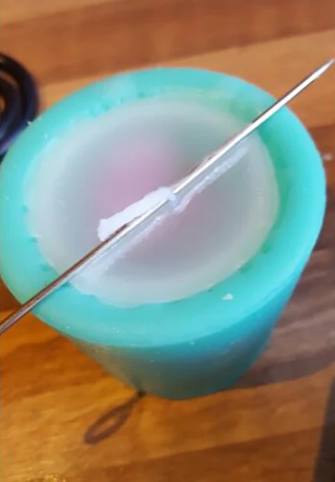 Силиконовая 3D форма для мыла Рождественский колокольчик ручная работа