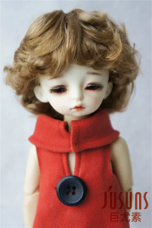 JD219 1/6 YOSD кукла парик Синтетический мохеровый парик 6-7 дюймов Купидон BJD волосы куклы аксессуары