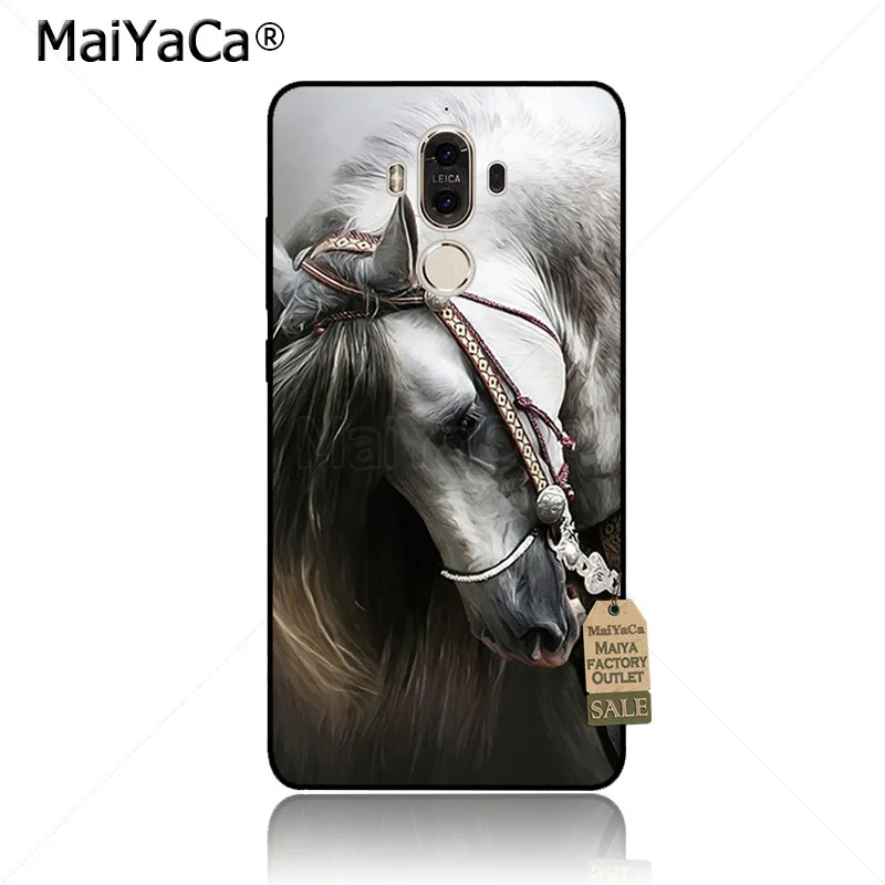 MaiYaCa runing horse в продаже! Роскошный классный чехол для телефона Huawei p20 pro p9 p10 plus mate9 10