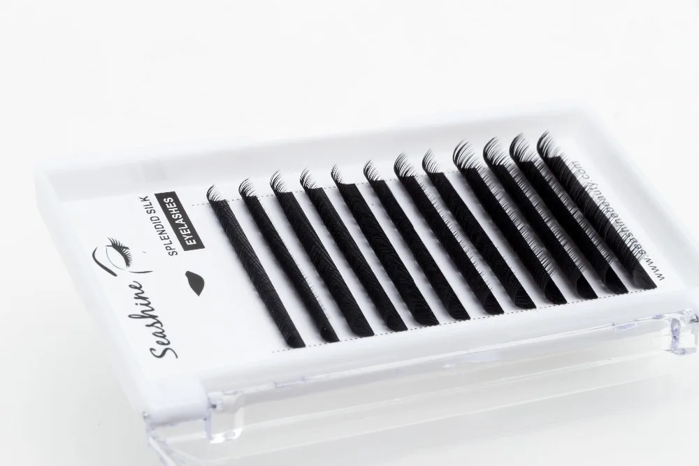 Лидер продаж индивидуальные ресницы Seashine ручная работа мягкие и удобные завитые