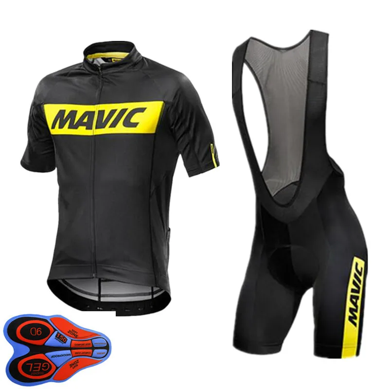 Mavic Лето 2019 г. короткий рукав Велоспорт Джерси комплект цикл велосипедная форма