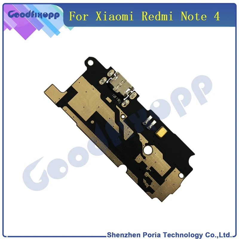 1 шт. кабель для Xiaomi Redmi Note 4 Оригинальный док-разъем зарядный порт гибкий USB -