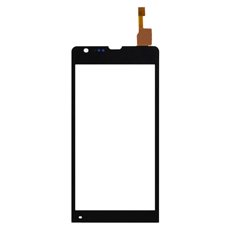 Черный дигитайзер сенсорный экран внешняя верхняя стеклянная панель Замена для