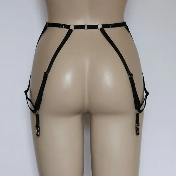 Горячая Распродажа пастельный Готический женский чулок пояс на подтяжках троица