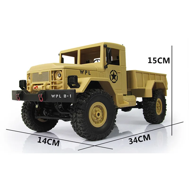 Новое поступление wpl WPLB 1 1/16 2.4 г 4WD Радиоуправляемый гусеничный внедорожных