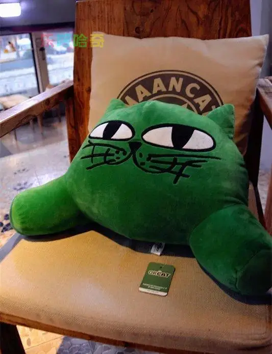 1 шт. OK плюшевая игрушка кошка подушка OKCAT зимняя для рук Офисная U плюшевые куклы