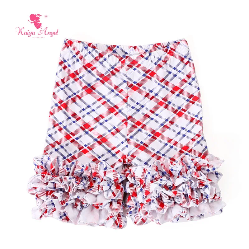 Летние хлопковые шорты с оборками для девочек 5 шт./лот | Мать и ребенок