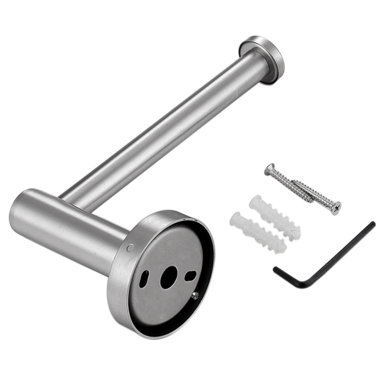 Нержавеющая сталь Ванная комната Аппаратные средства комплект рулон Бумага