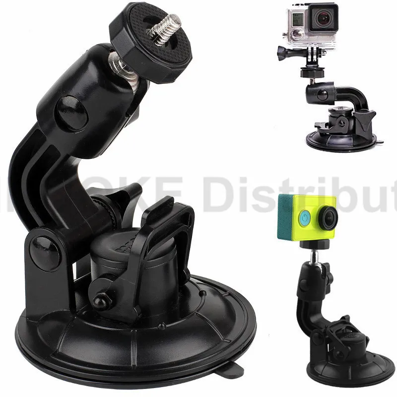 Сверхмощное автомобильное крепление на присоске для экшн камеры Sony Gopro Sjcam Sj4000
