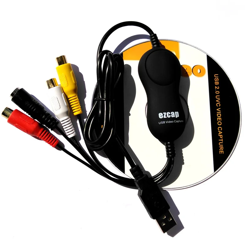 Карта захвата видео UVC USB2.0 для android mac windows linux os преобразование аналогового аудио в