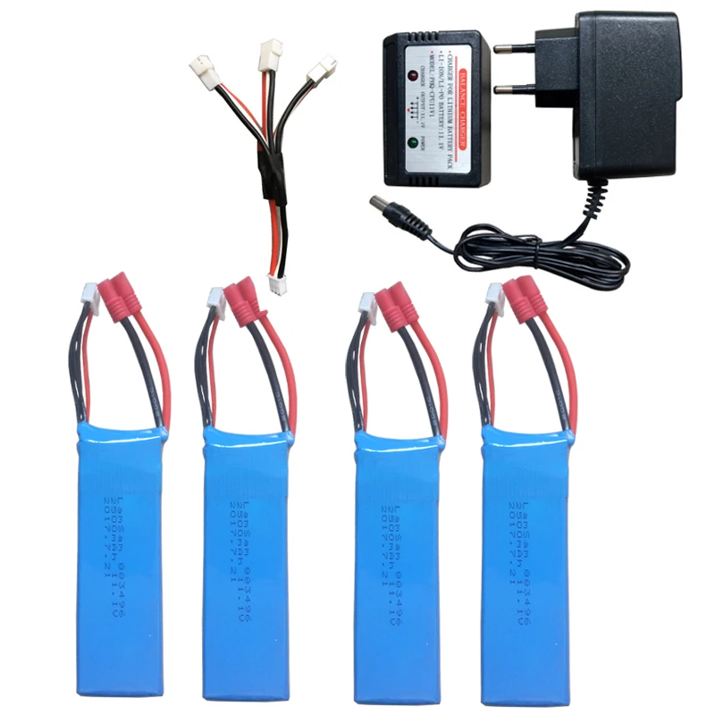 

Lamsam BATTERY FOR BAYANG BAYANGTOYS X16 RC Quadcopter Spare Parts 11.1V 2500mAh Battery For RC Camera Drone Accessories