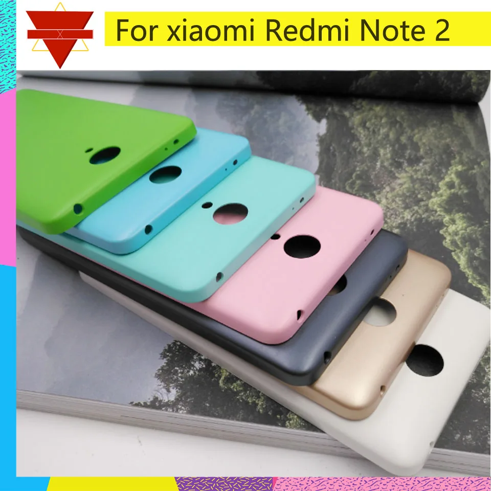 10 шт./партия новинка 5 дюймов для Xiaomi Redmi Note 2 крышка аккумулятора задняя батареи