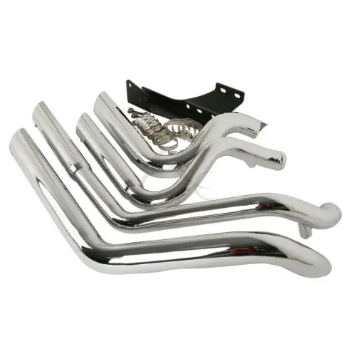 Мотоцикл шахматный короткие кадры выхлопные трубы для Harley Sportster Iron 883 XL 1200 48 72 04-13 09