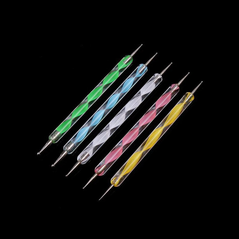 5 шт./компл. 2 сторонняя точечная ручка набор инструментов для рисования и дизайна