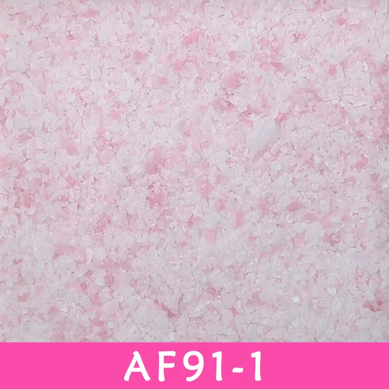 AF91-1 COE 90 Малый размер Fine Frit плавкий прозрачный цвет опал цвет стекло точки DIY ремесло лэмпворк - Цвет: AF91-1