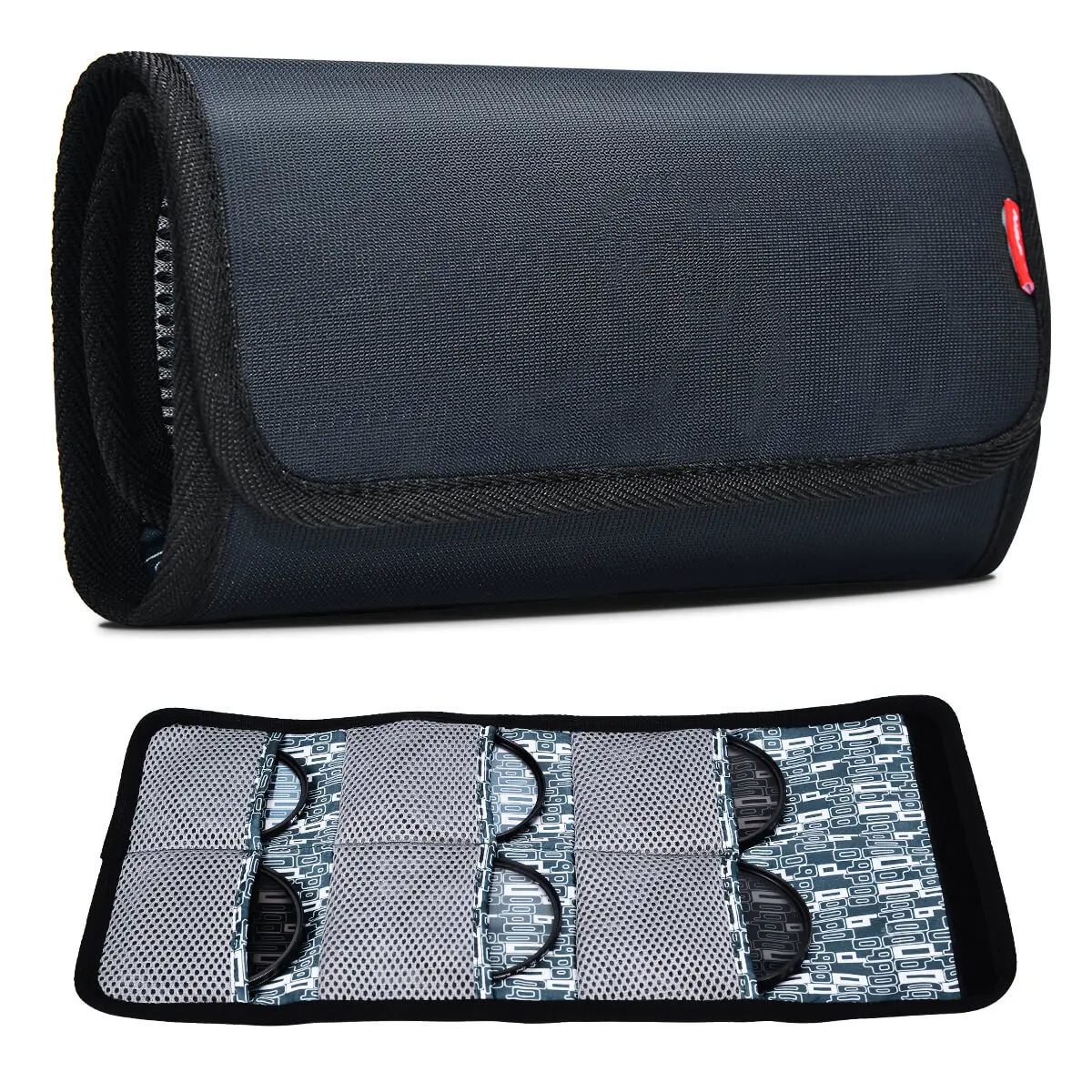 CADeN Filter Case 6 Pocket Camera Lens Filter Pouch Bag for 25mm-86mm Filters Waterproof For Canon NIKON SONY camera Lens Filter