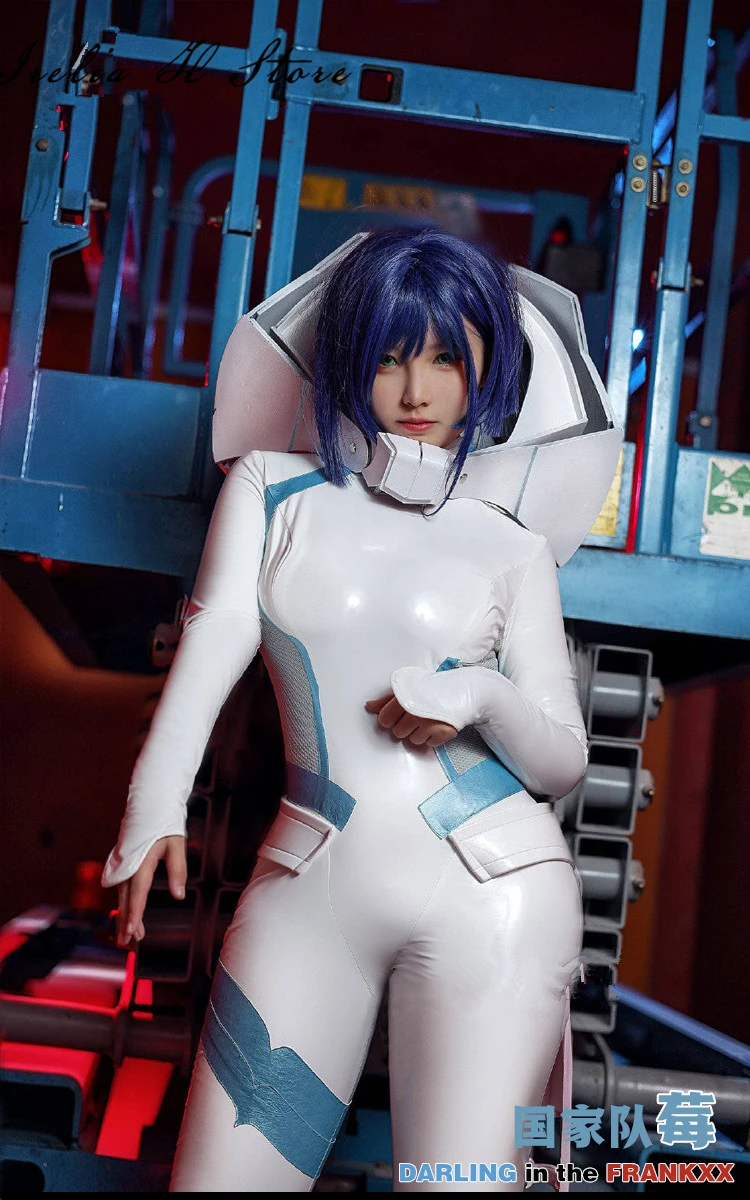 Ichigo DARLING in the FRANXX Аниме Косплей костюм для косплея консоль вождения комбинезон с