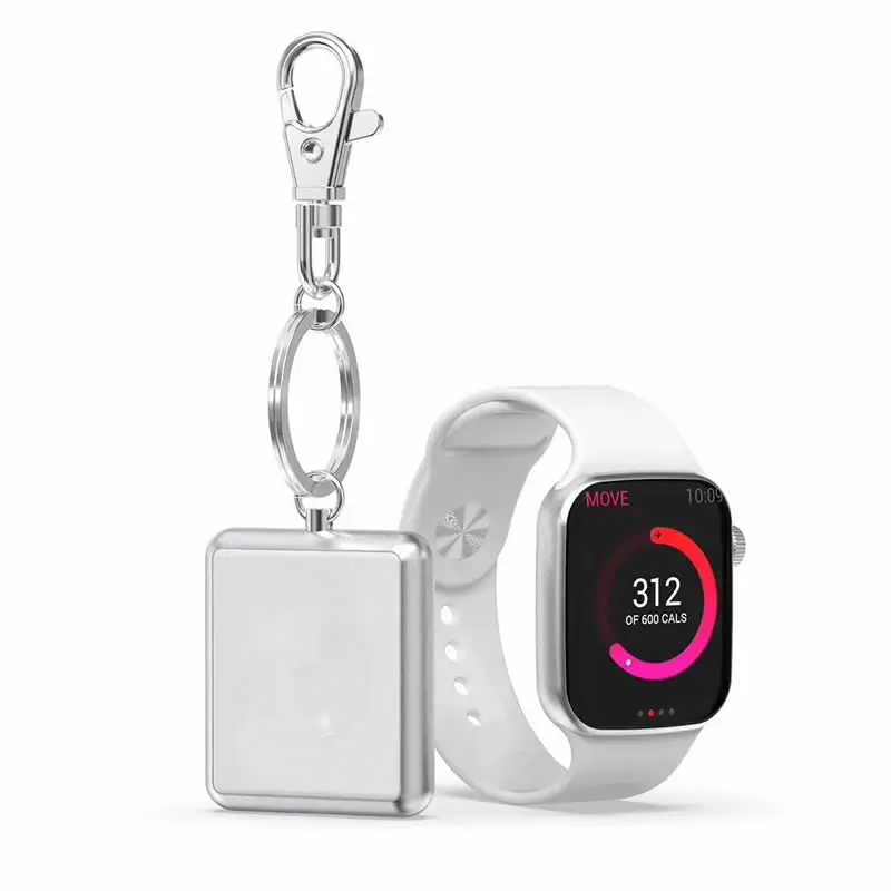 Беспроводное магнитное зарядное устройство для Apple Watch Series 4 3 2 1 Металл +