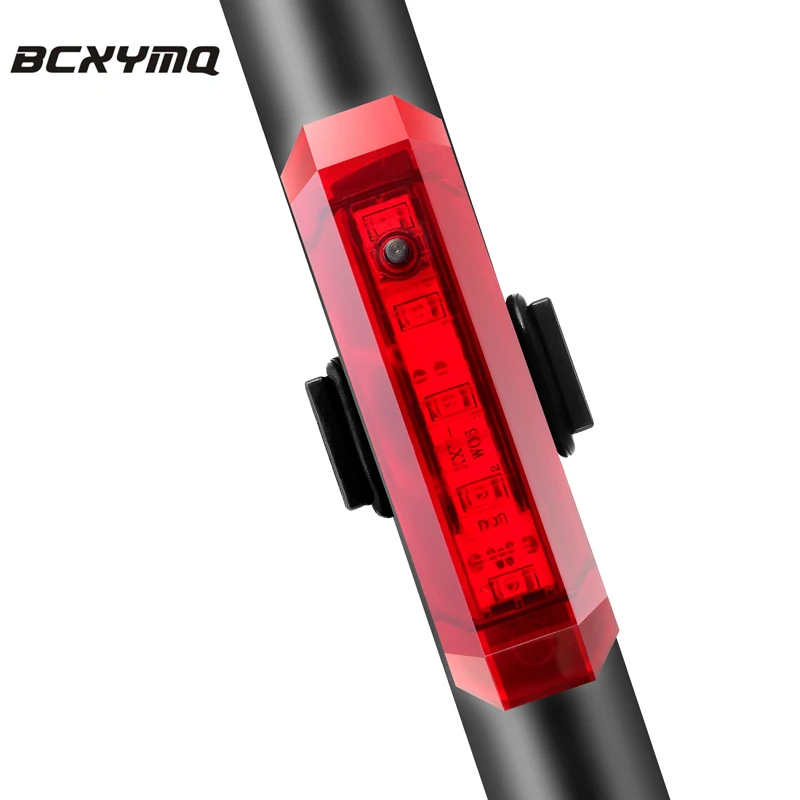 BCXYMQ USB Rechargeable built-in battery Bicycle Light Safety Warning Taillight Druable 3 hour Cycling Accessories Bike | Спорт и