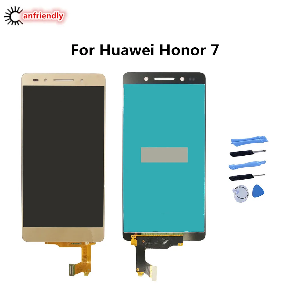 ЖК дисплей + сенсорный экран для Huawei Honor 7 AL10 TL01H UL00 дигитайзер в сборе ремонта