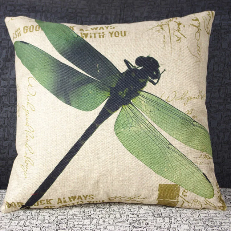 Фото Colorful Dragonfly Oil Painting Cushion Decoration Home Office Car CoverWithout Pillow core Дом и сад Colorful Dragonfly Oil Painting Cushion Decoration Home Office Car CoverWithout Pillow core Дом и сад