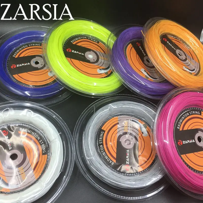 

Free shipping 1 Reel ZARSIA 0.70mm Badminton String Reel 200M