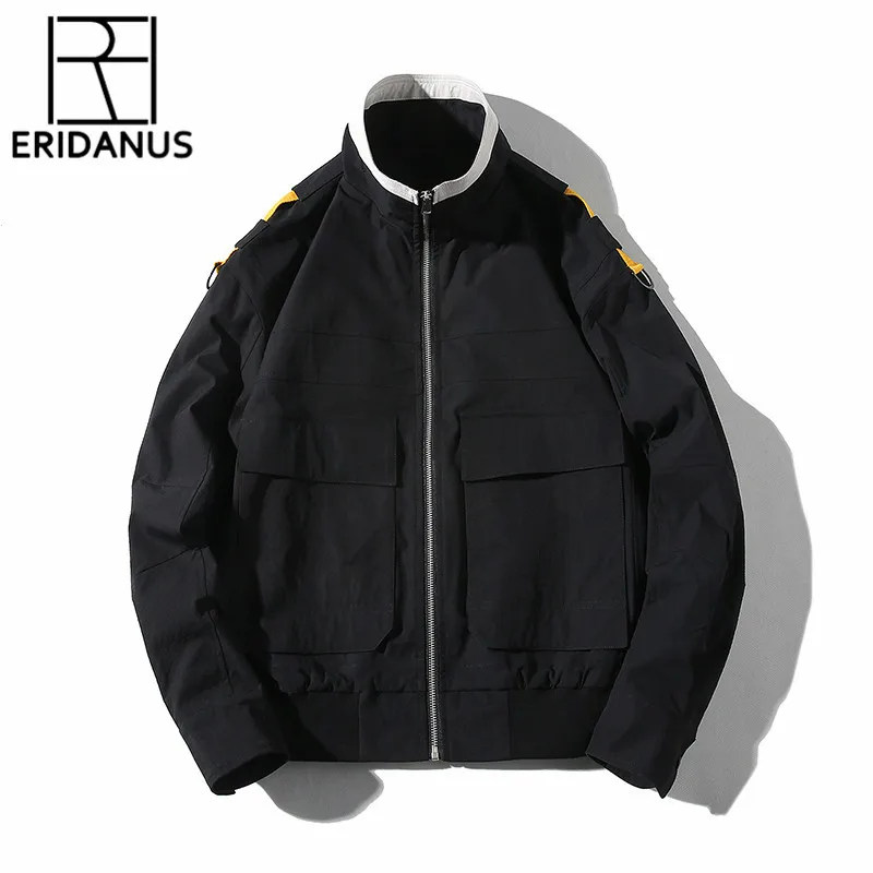 2019 Для мужчин на молнии модная куртка Повседневное Очаровательная Стиль большие