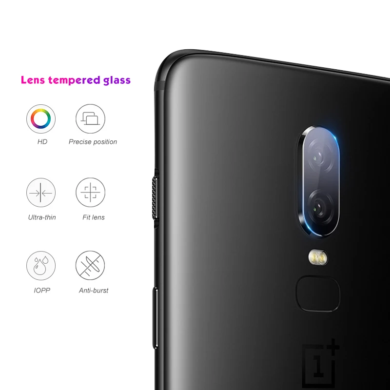 Прозрачное закаленное стекло для задней камеры One Plus OnePlus 6T 6 5T 5 3T 3 A6010 A6000 защитная