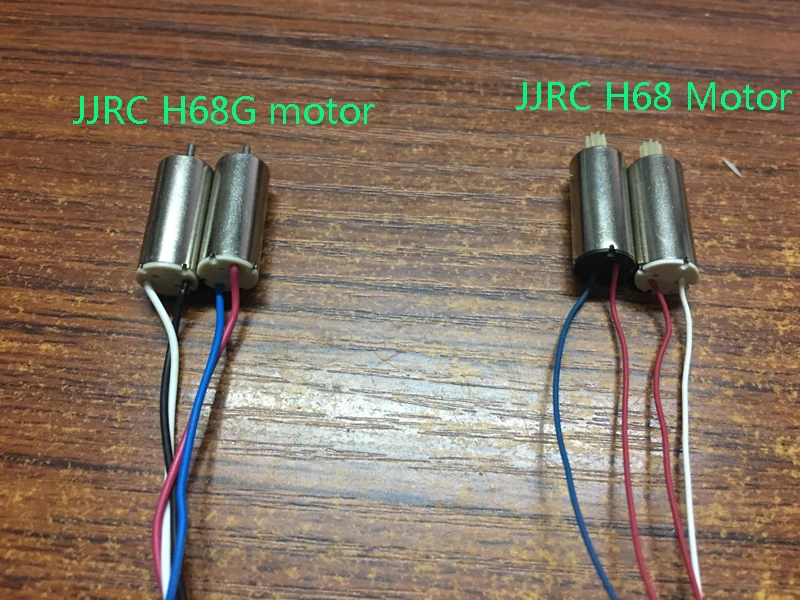 4 шт. оригинальный двигатель JJRC H68G для квадрокоптера запасные части аксессуары (в