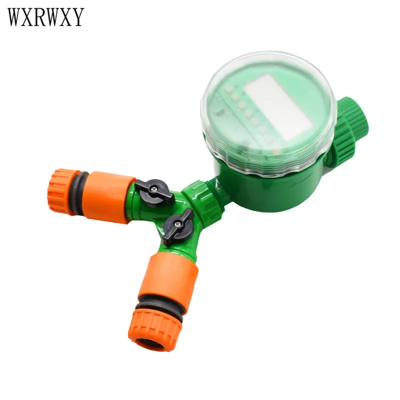Wxrwxy таймер капельного орошения 2 полосный кран 1/2 &quotшланг для полива сада Y