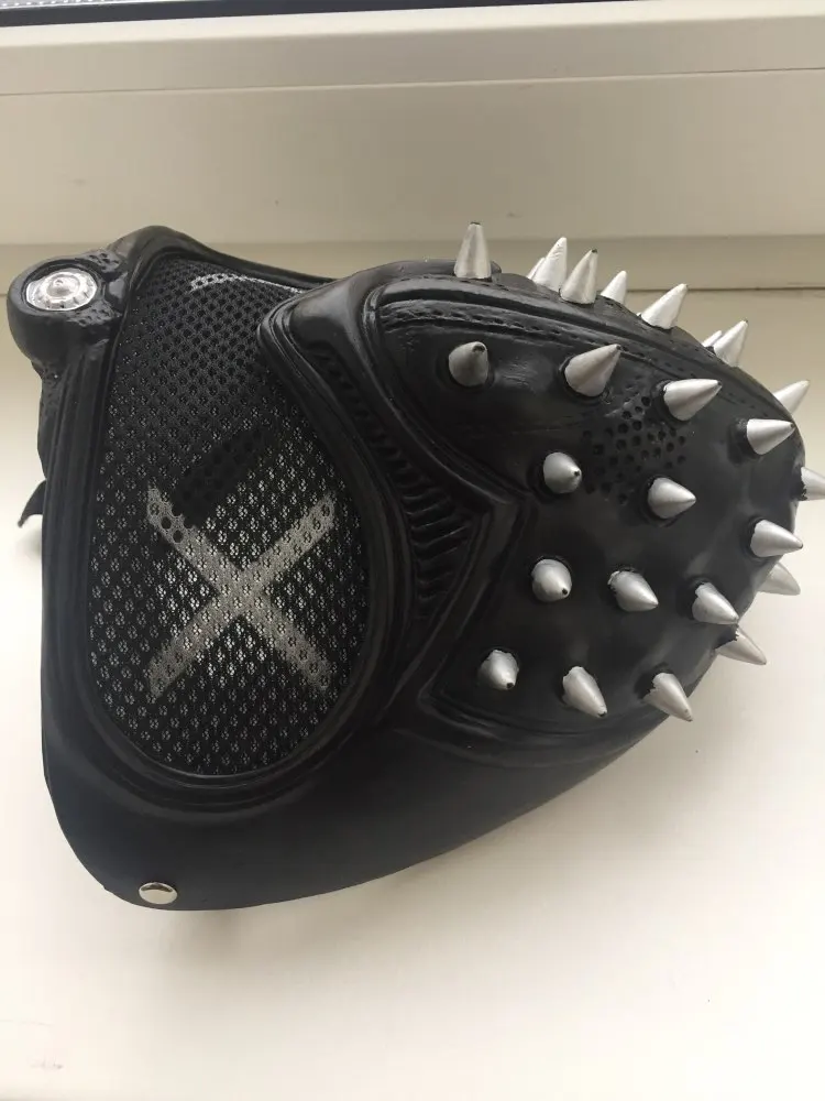 Часы Dogs Aiden Pearce полумаска для лица ветрозащитная теплая игра косплея |