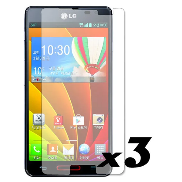 

Новый 3 прозрачный пленочный ЖК-экран защита для LG Opitmus F7 US870