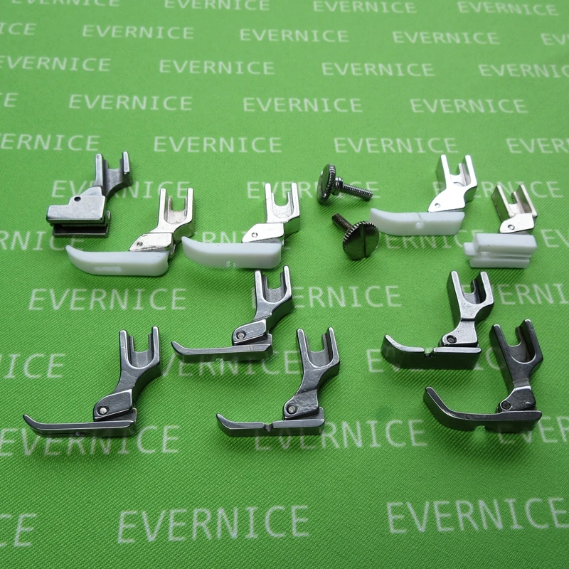 

10 ZIPPER PRESSER FOOT SET for SINGER 241 251 281 491 591 TACSEW CONSEW ARTISAN